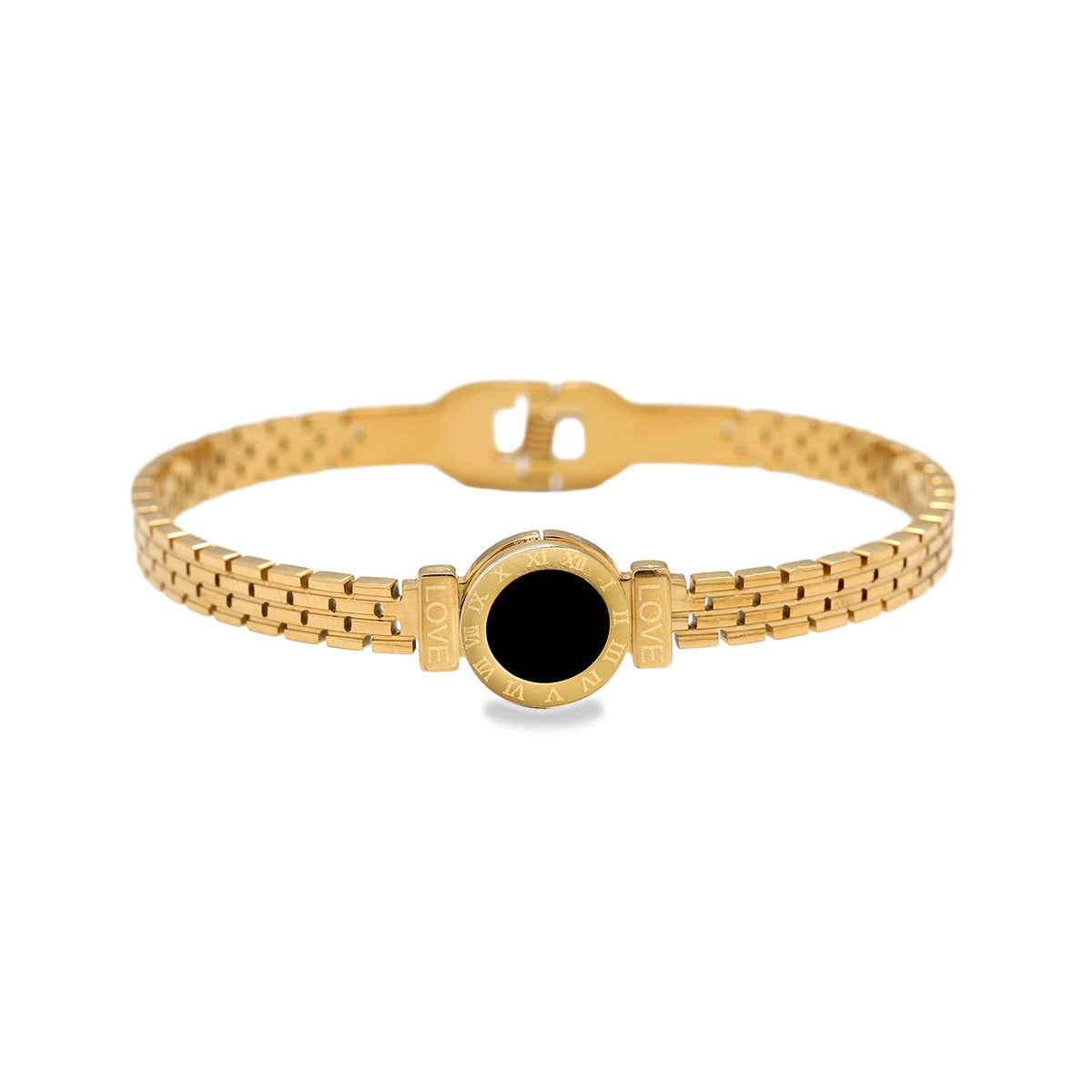 BRAZALETE ROMANO NEGRO