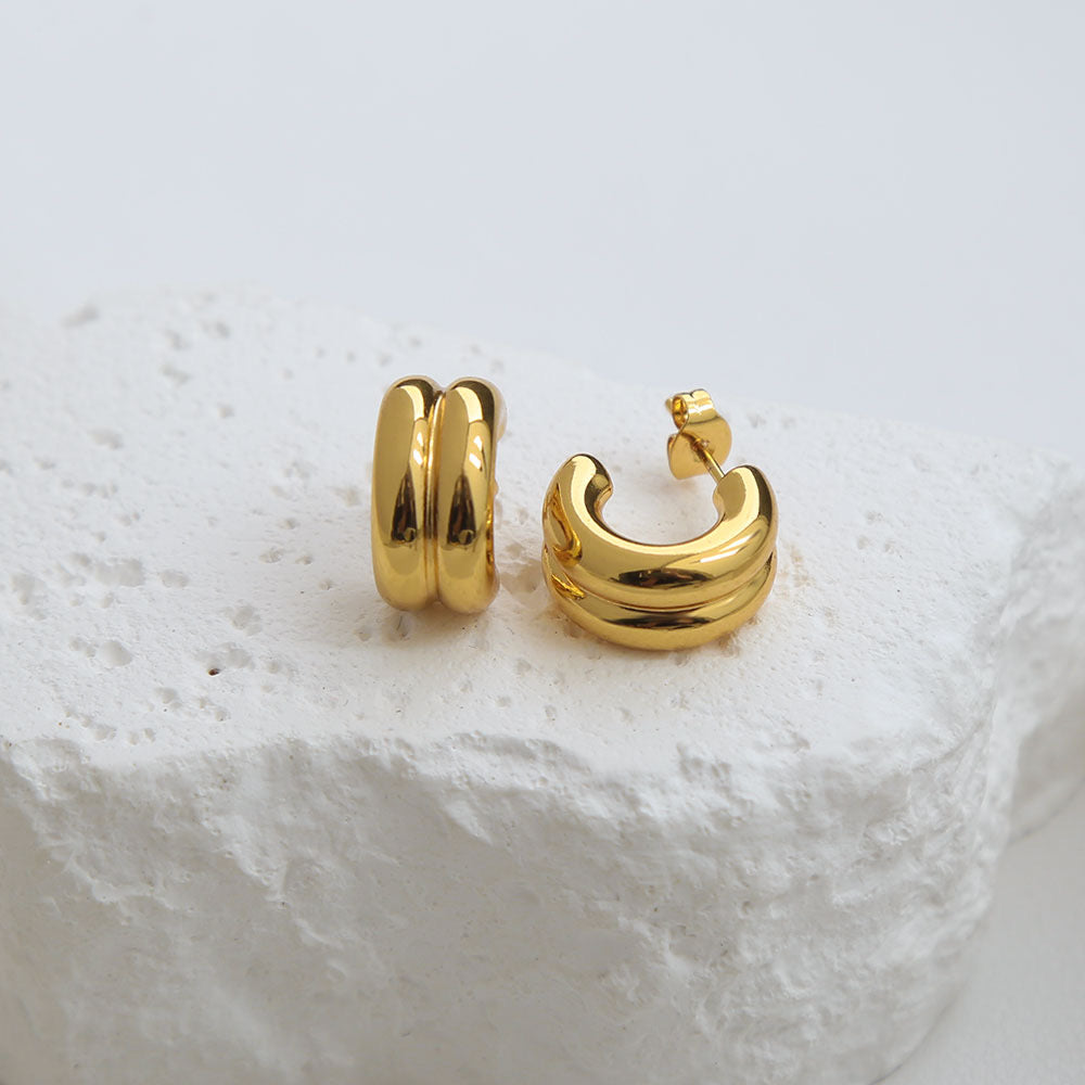 ARETE DOBLE DORADO
