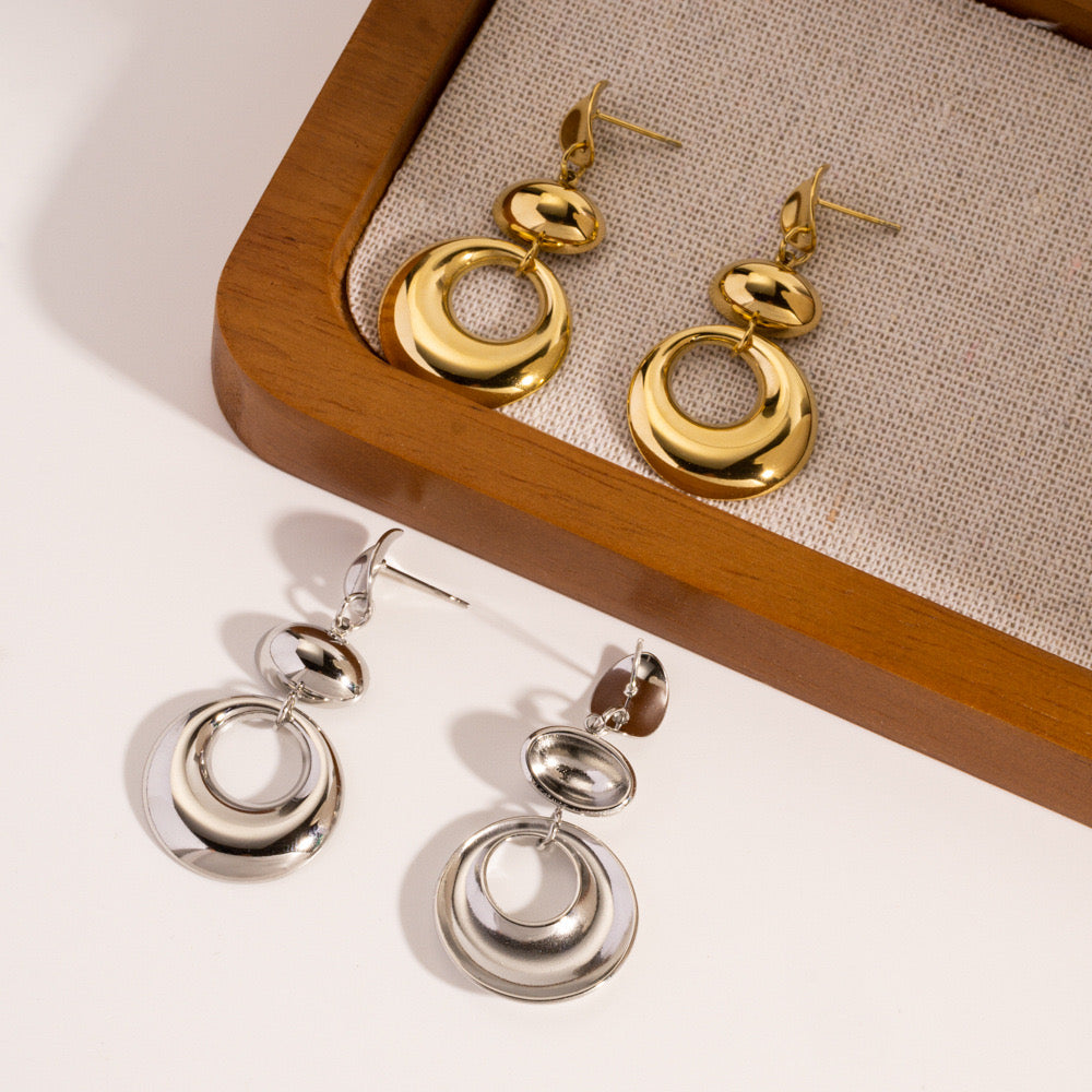 ARETE WALNUT PLATEADO