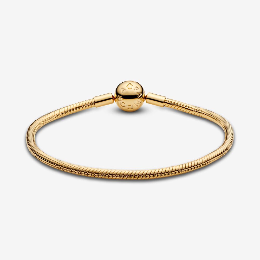 PULSERA CLASICA CIRCULAR DORADA