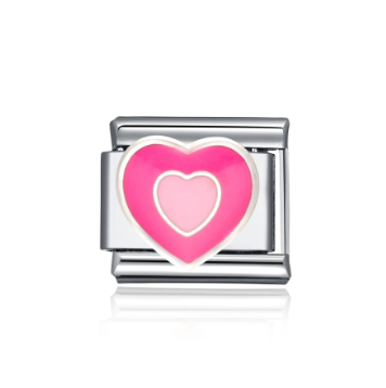 CHARM CORAZON PINK