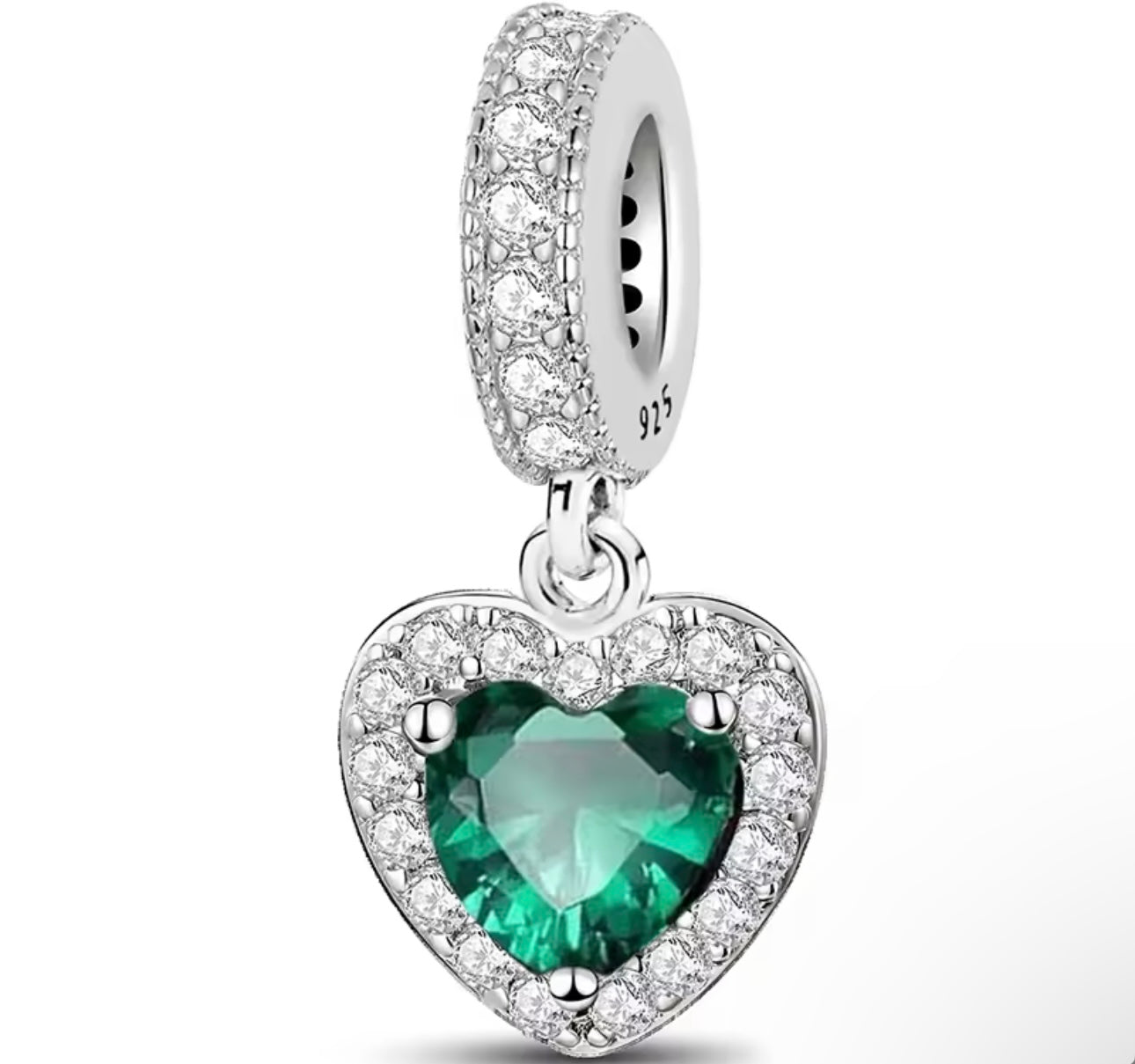 CHARM CORAZON VERDE