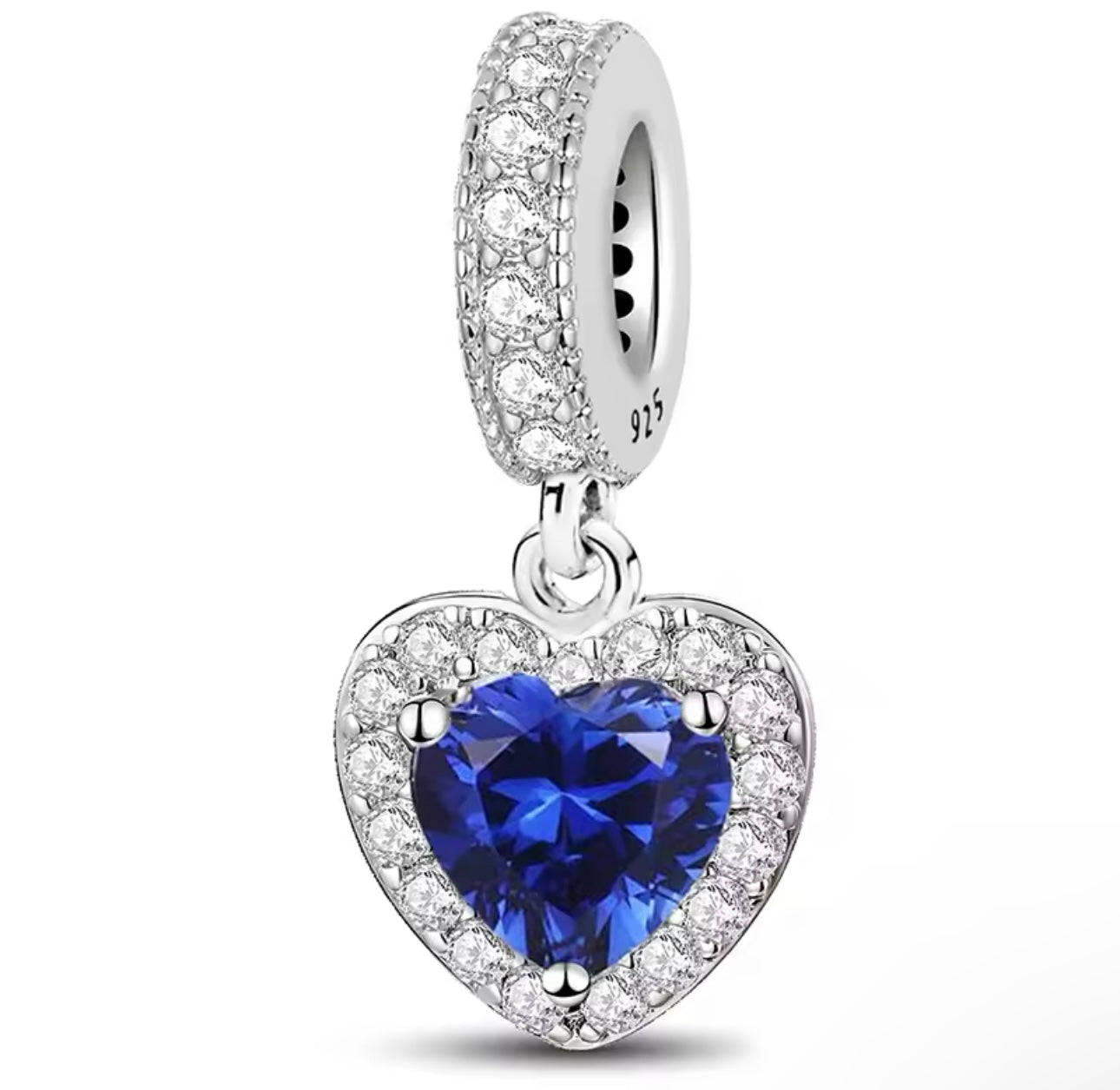 CHARM CORAZON AZUL
