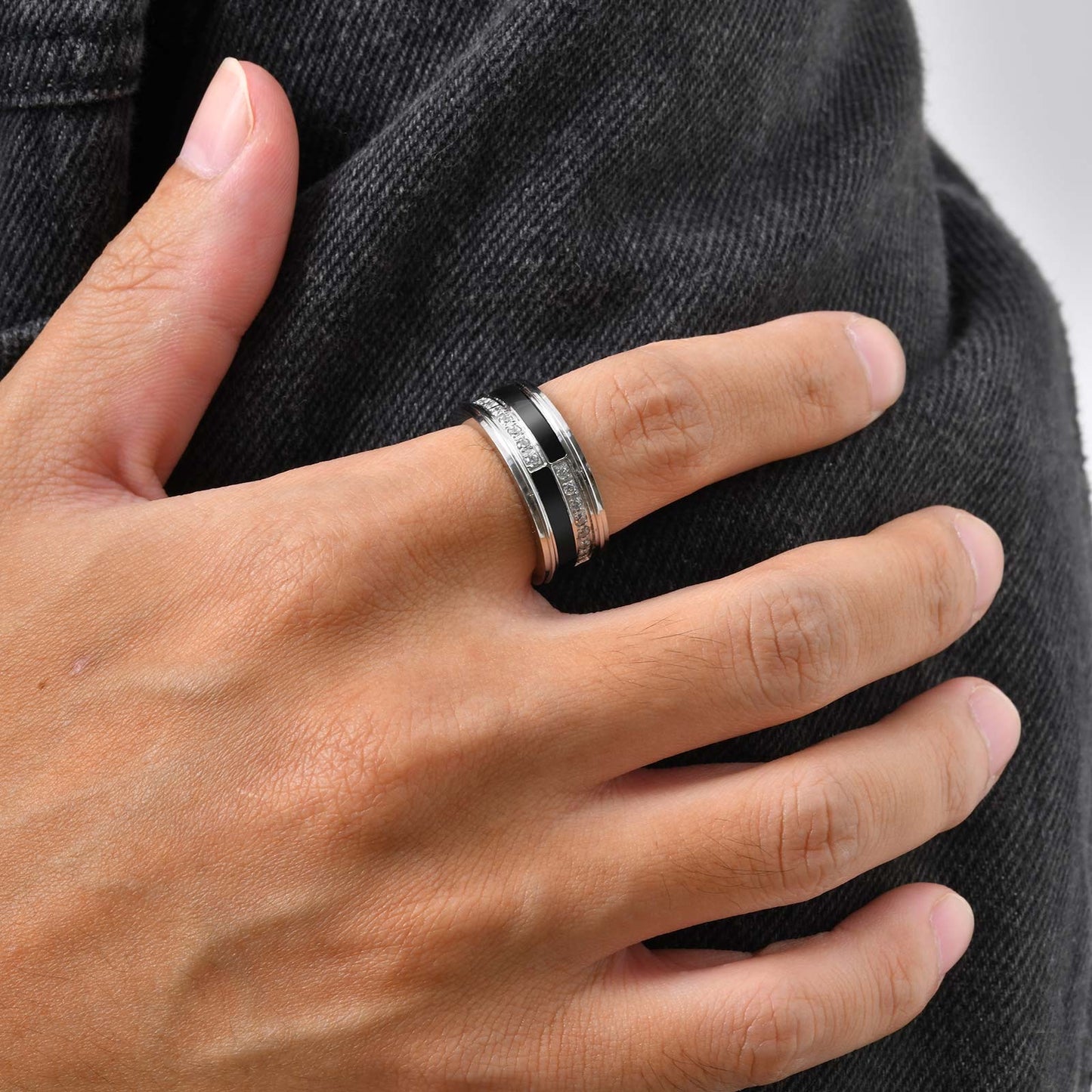 ANILLO HOMBRE SILVER