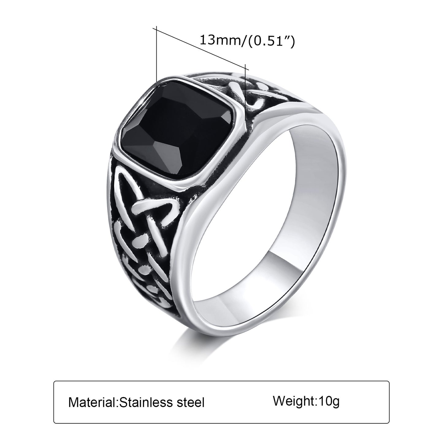 ANILLO HOMBRE PIEDRA