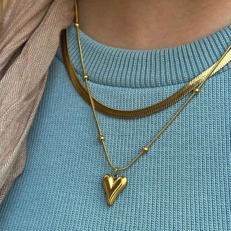 COLLAR DOBLE CORAZON