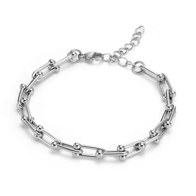 PULSERA TIPO TIFFANY PLATA