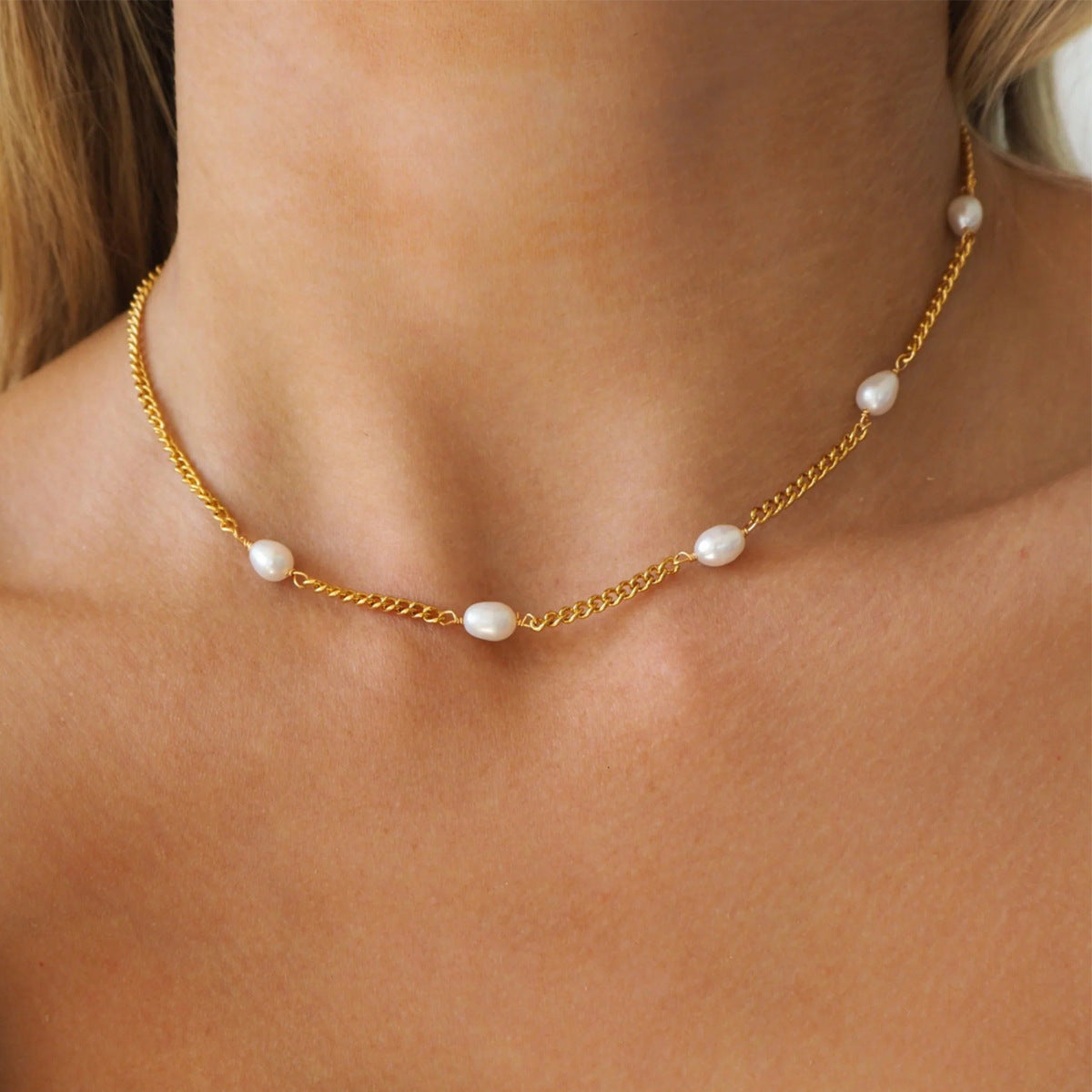 COLLAR PERLA NATURAL