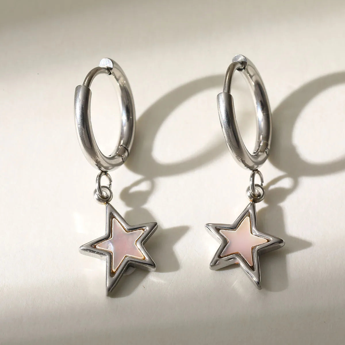 ARETE STAR STAR PLATEADO