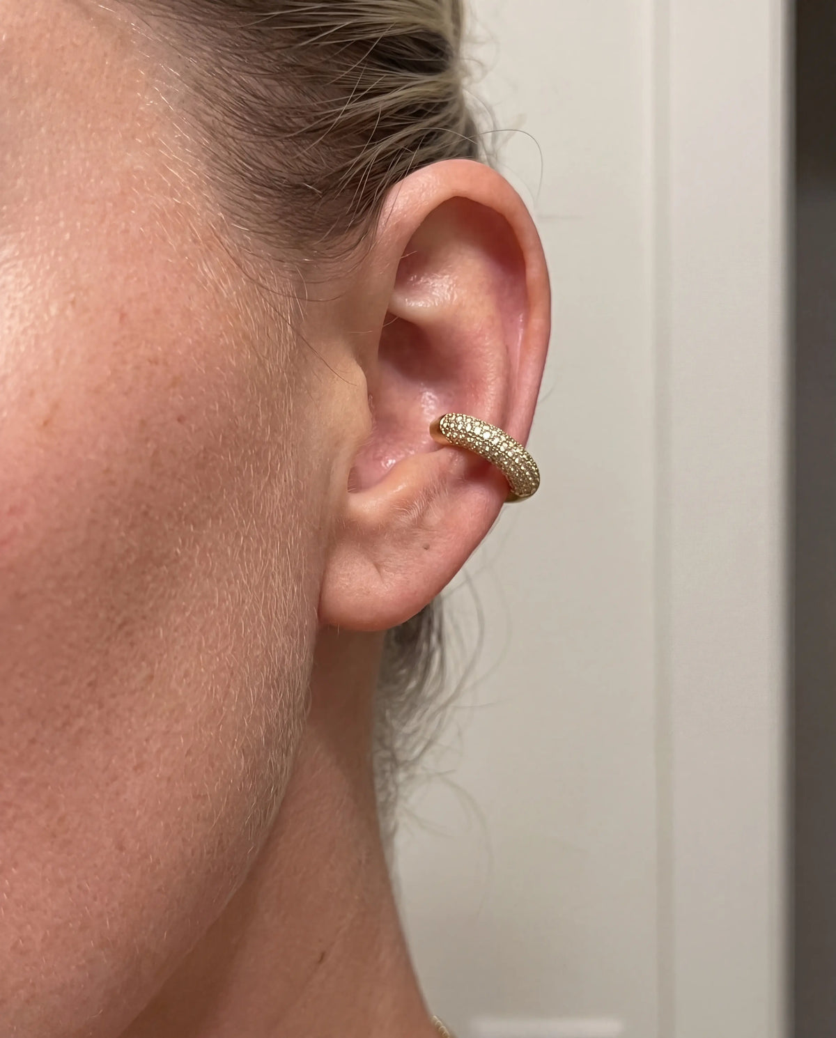 EAR CUFF ZIRCONIA BLANCA