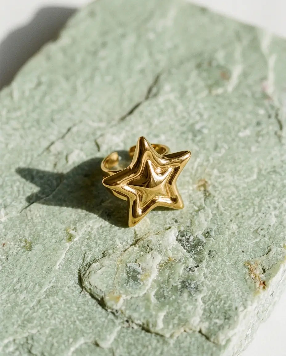 ANILLO ESTRELLA DORADO