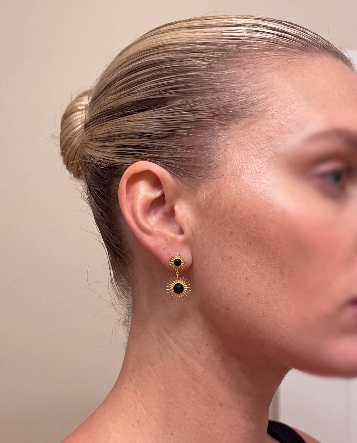 ARETES DOBLE SOL