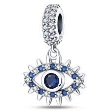 CHARM OJO COLGANTE AZUL ZIRCONIA
