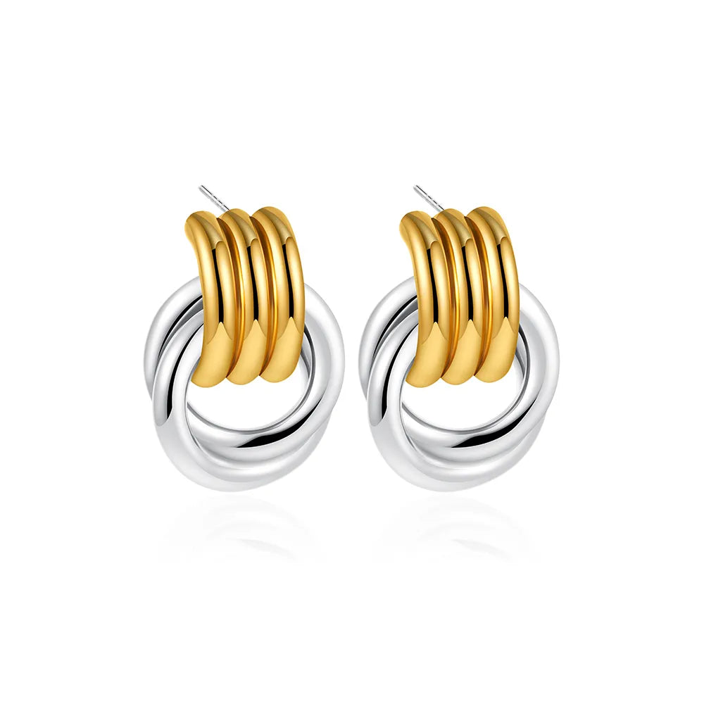ARETE ARO BICOLOR