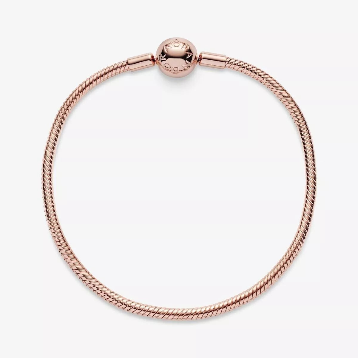 PULSERA CLASICA CIRCULAR ORO ROSA