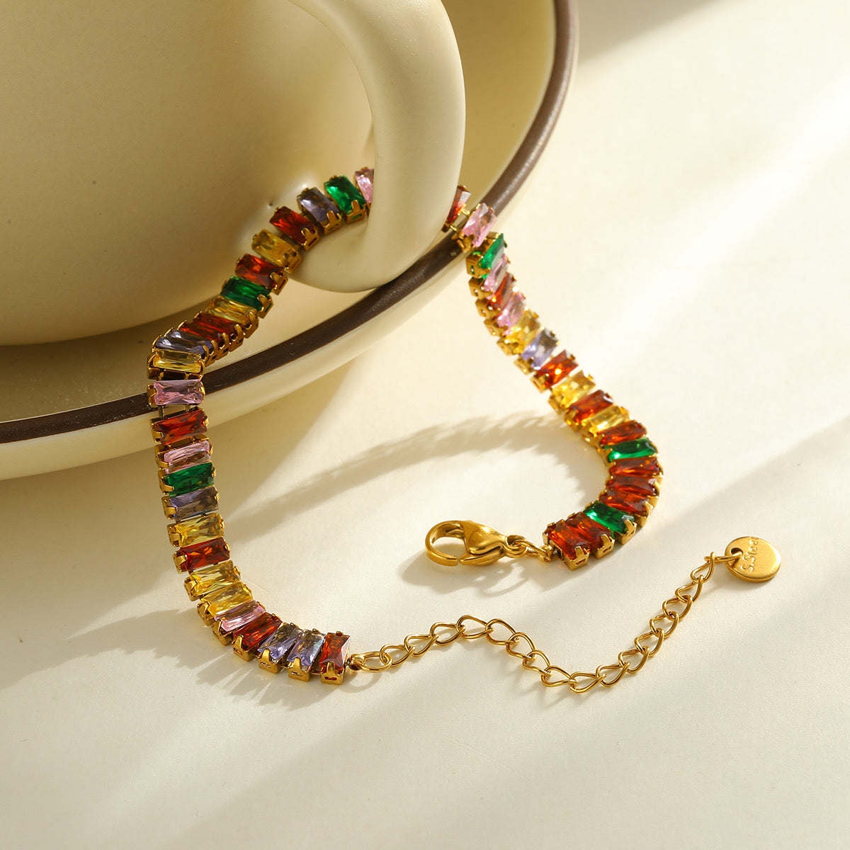 PULSERA BAGUETTE ZIRCONIA