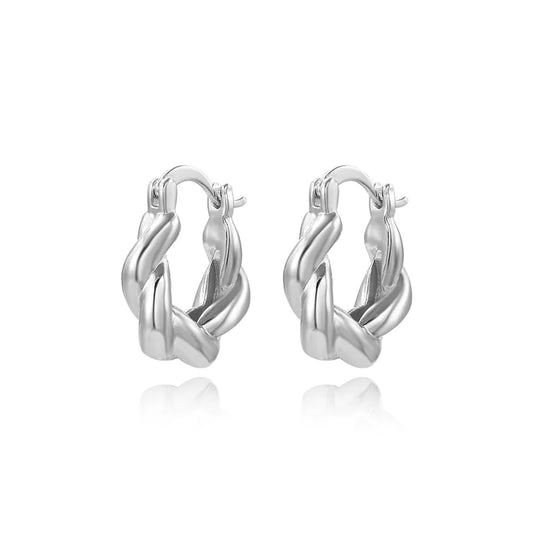 ARETE CROSS PLATEADO