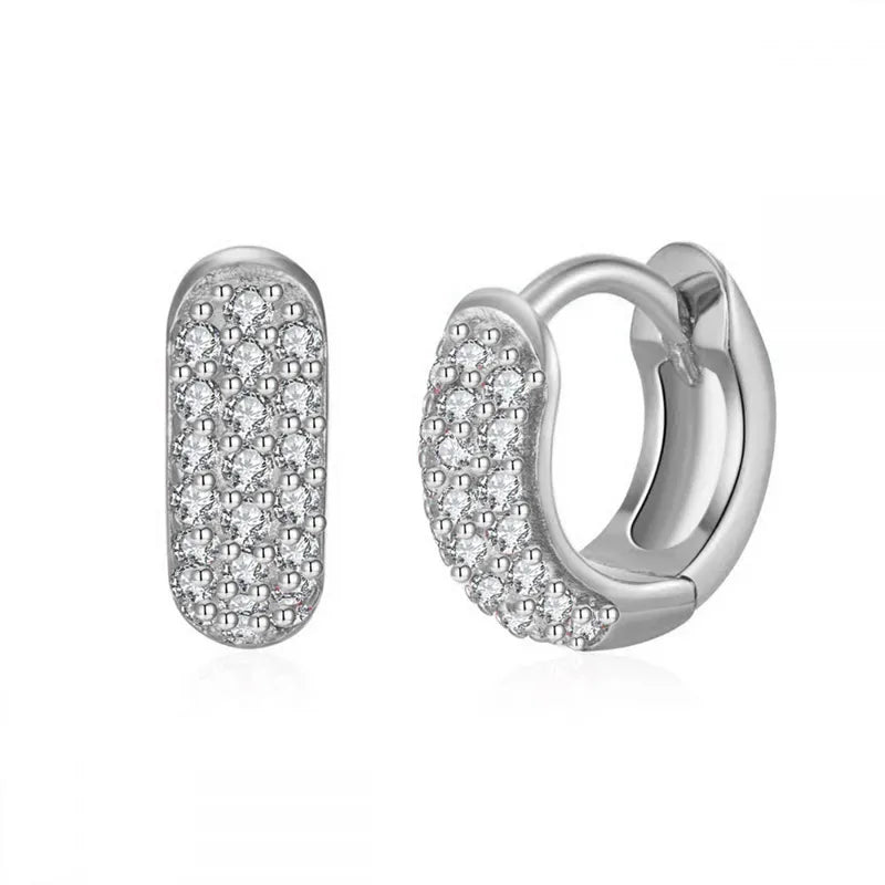 ARETES VENTURA PLATEADOS