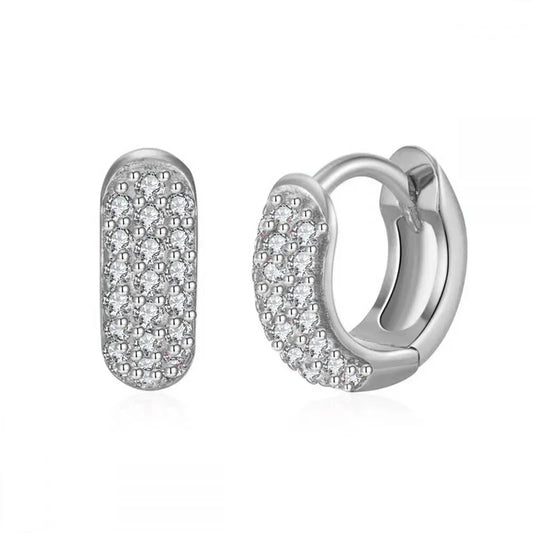 ARETES VENTURA PLATEADOS