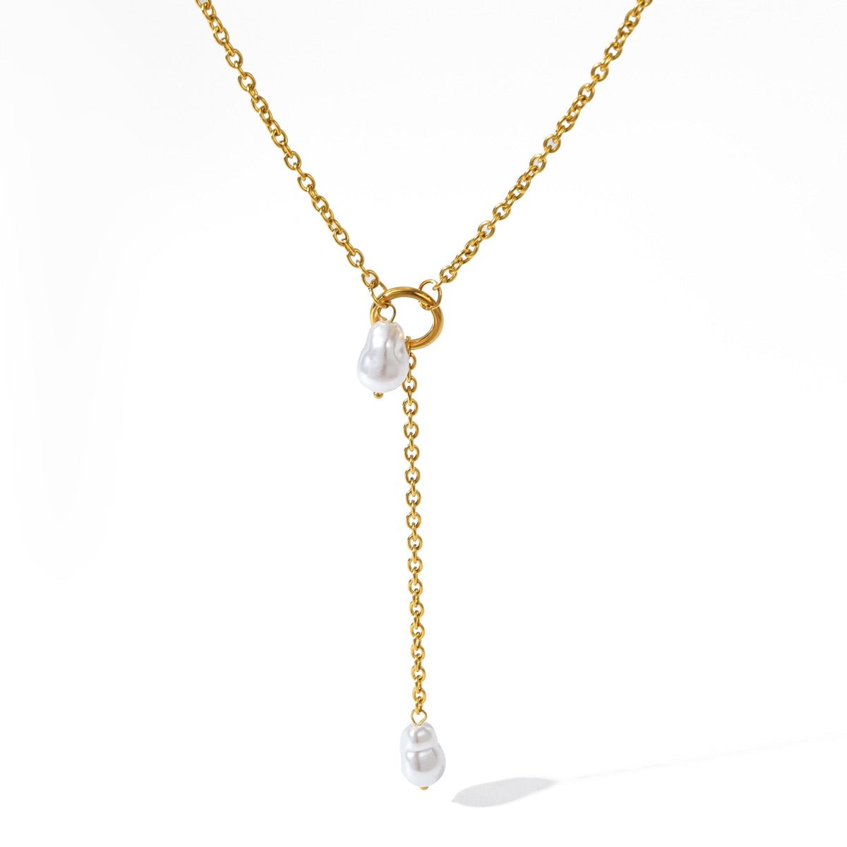 COLLAR DE PERLA RETRO