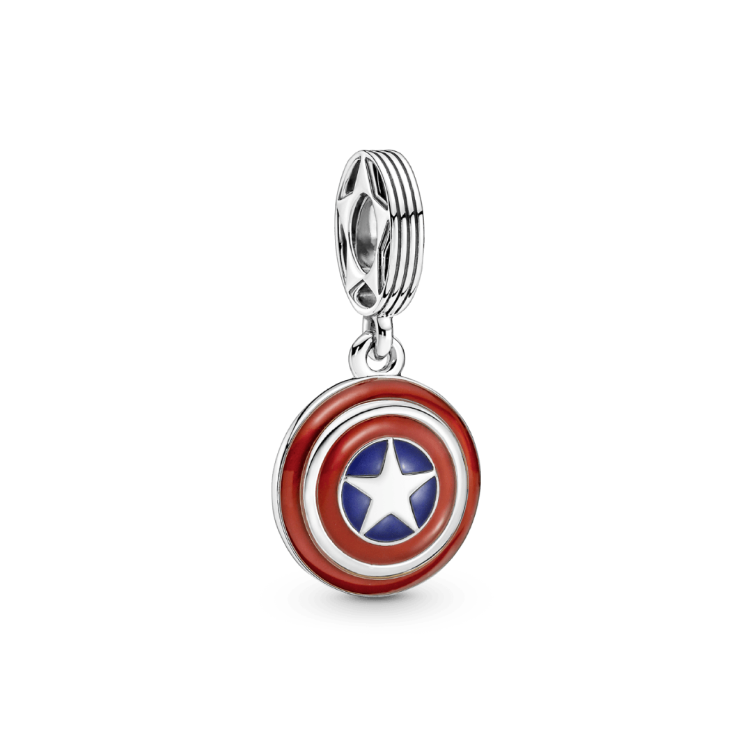 CHARM ESCUDO CAPITAN AMERICA