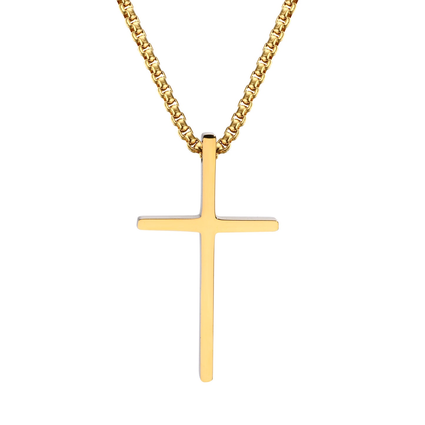 CADENA CRUZ HOMBRE