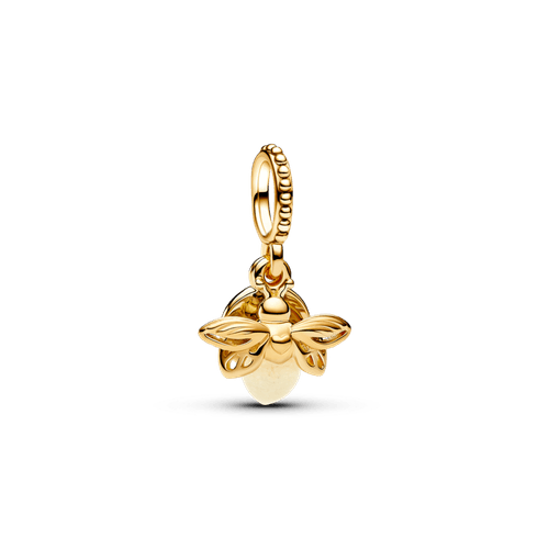 CHARM EVANGELINE FOSFORESCENTE DORADO