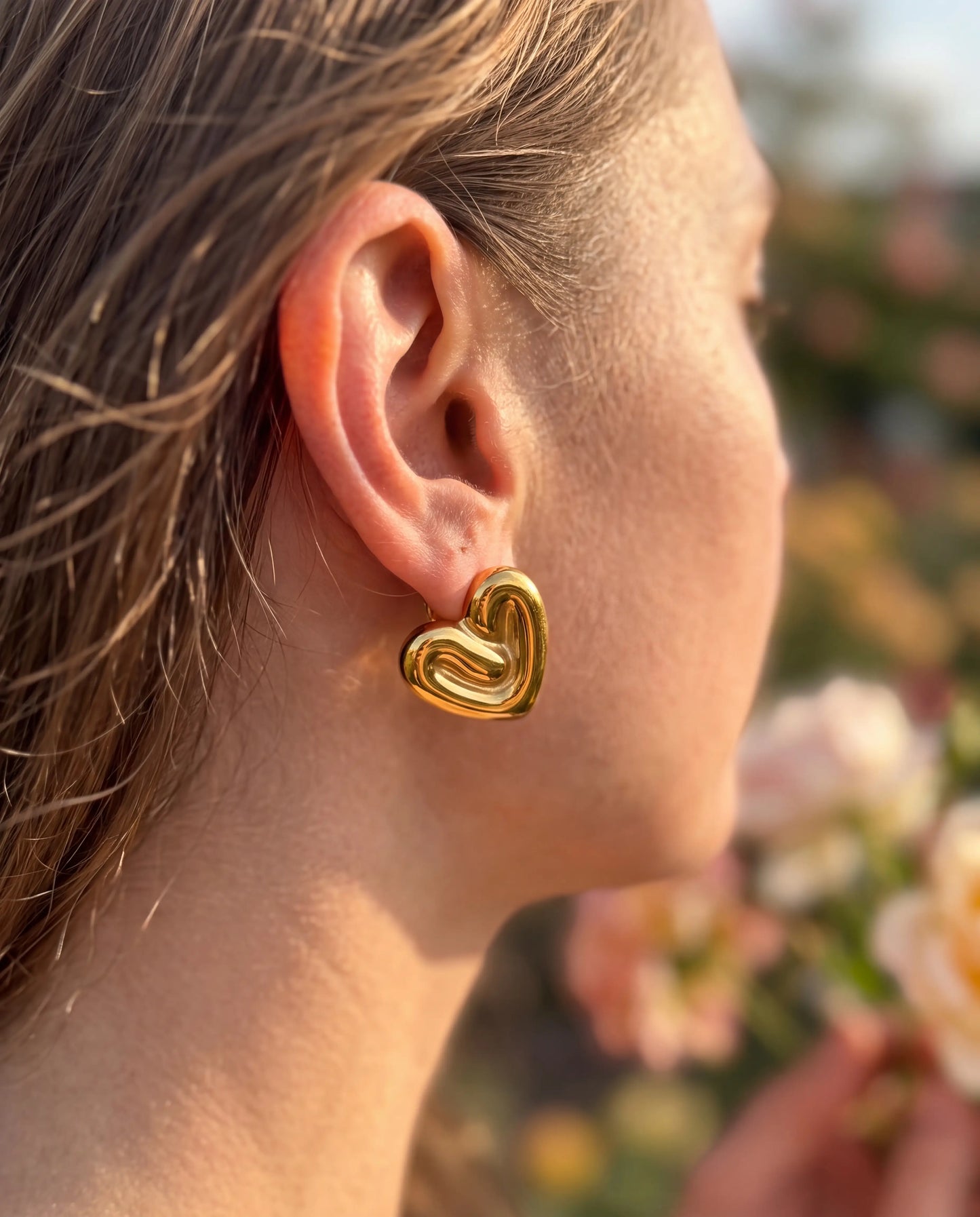 ARETE CORAZONCITO DORADO