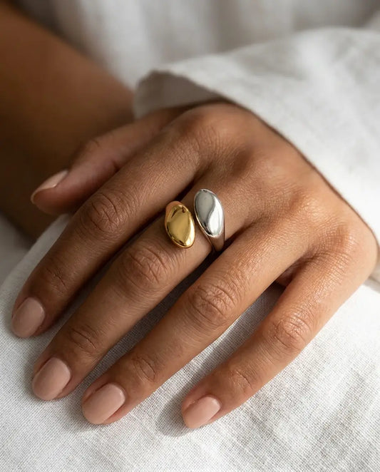 ANILLO BERLIN BICOLOR