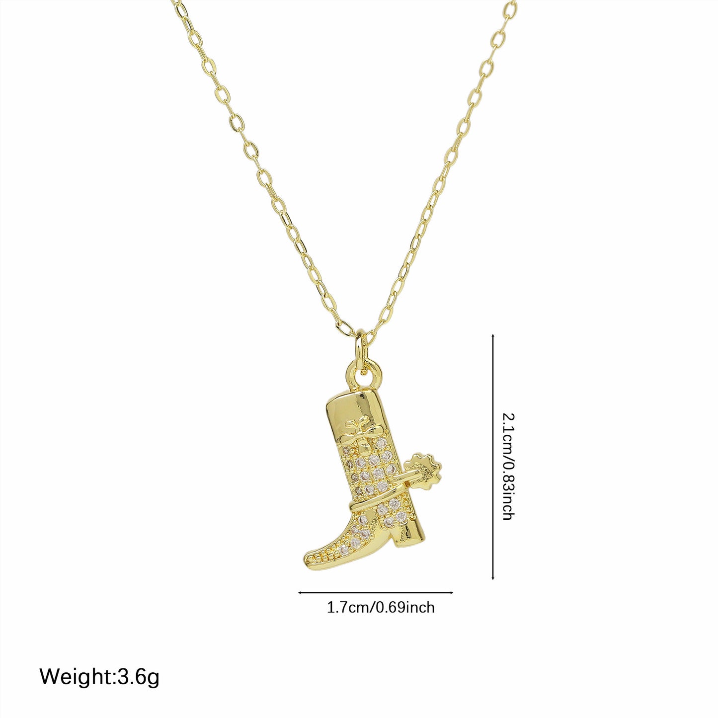 COLLAR BOTA ZIRCONIA