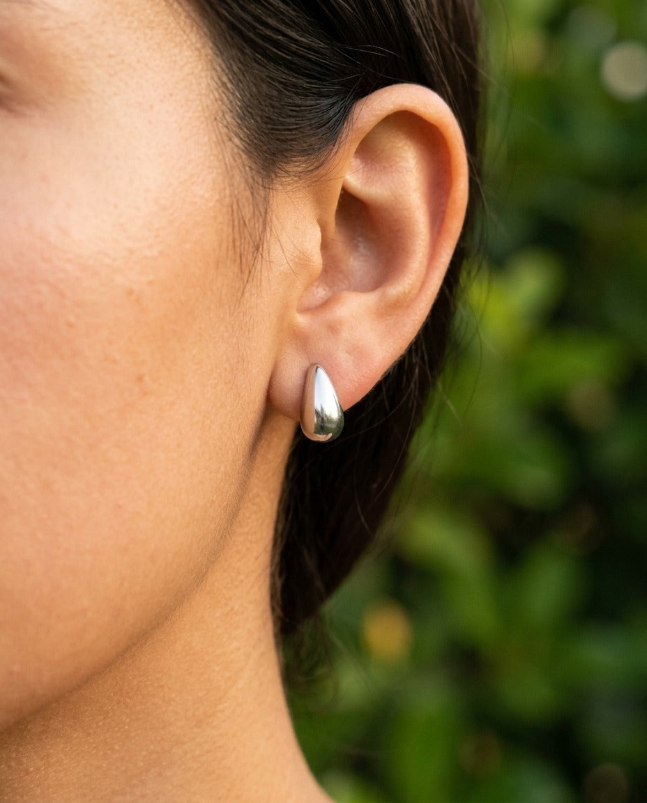 DROP EARRING PLATA MINI