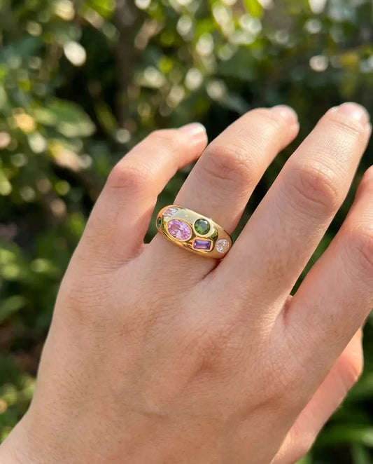 ANILLO CARLOTTA DORADO