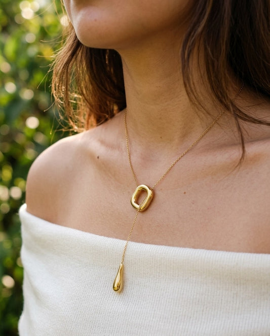 COLLAR ALO DORADO