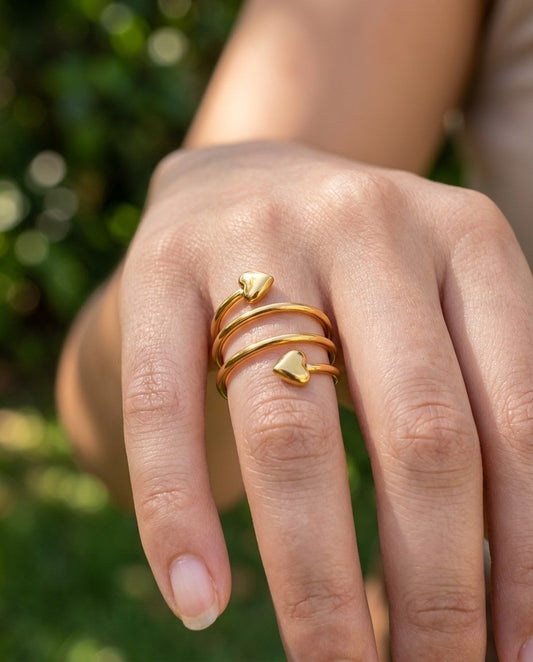 ANILLO DOS CORAZONES
