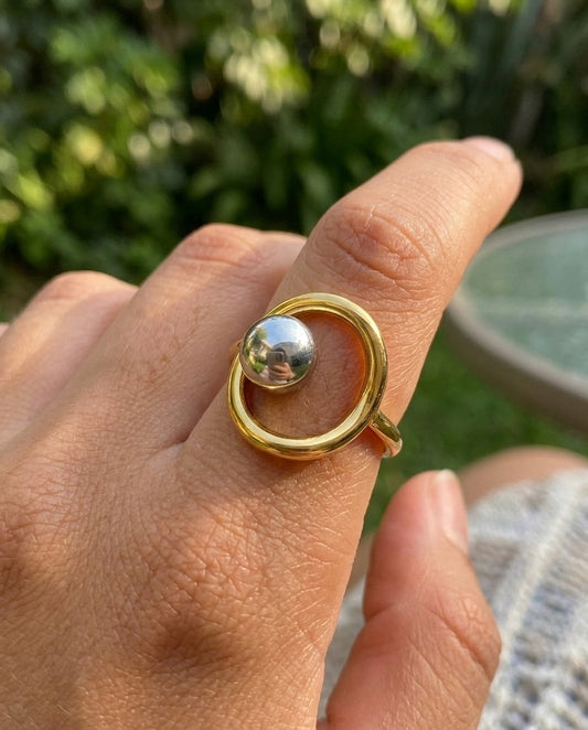 ANILLO MALTES BICOLOR