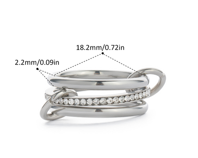 ANILLO GLADIOLA PLATA