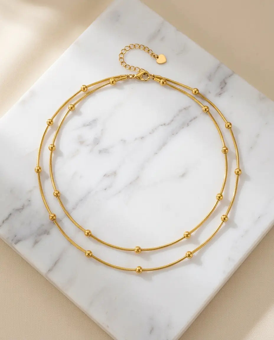 COLLAR BARCELONA DORADO