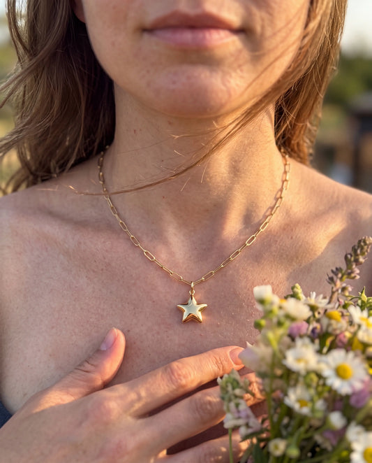 CADENA ESTRELLA COLGANTE