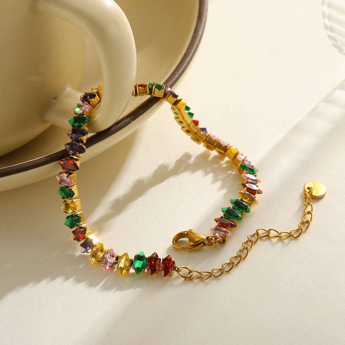 PULSERA BAGUETTE ZIRCONIA