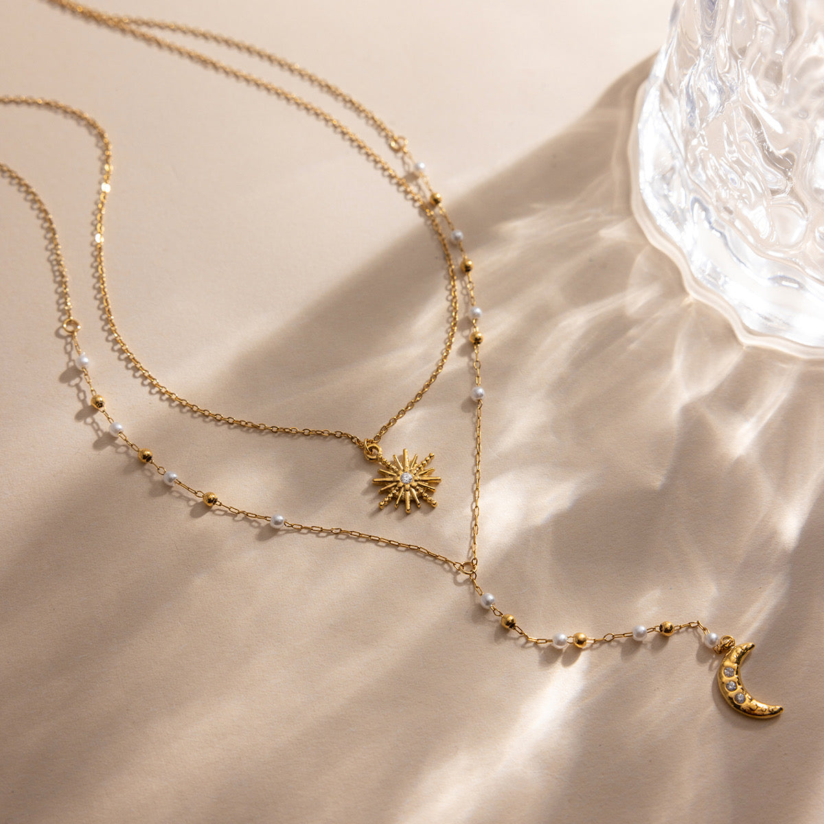 COLLAR DOBLE LUNA
