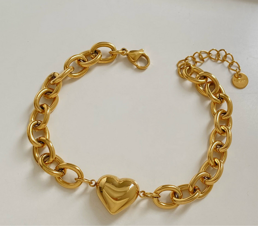 PULSERA CON CORAZON