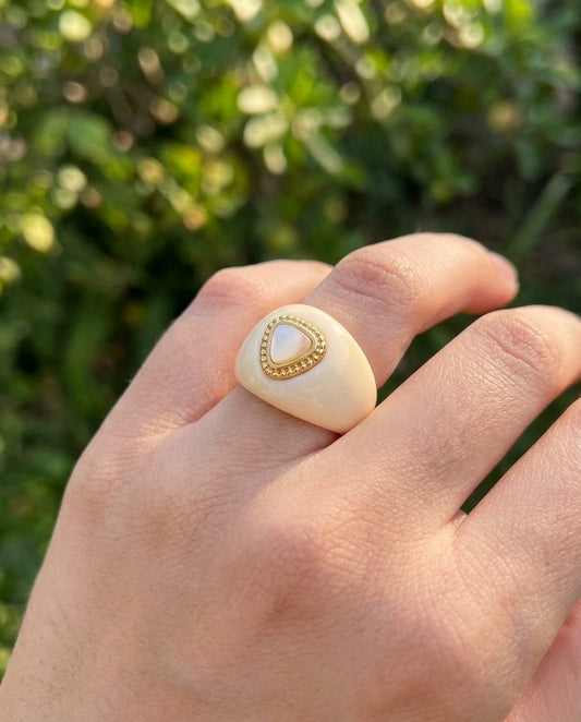 ANILLO CREMA