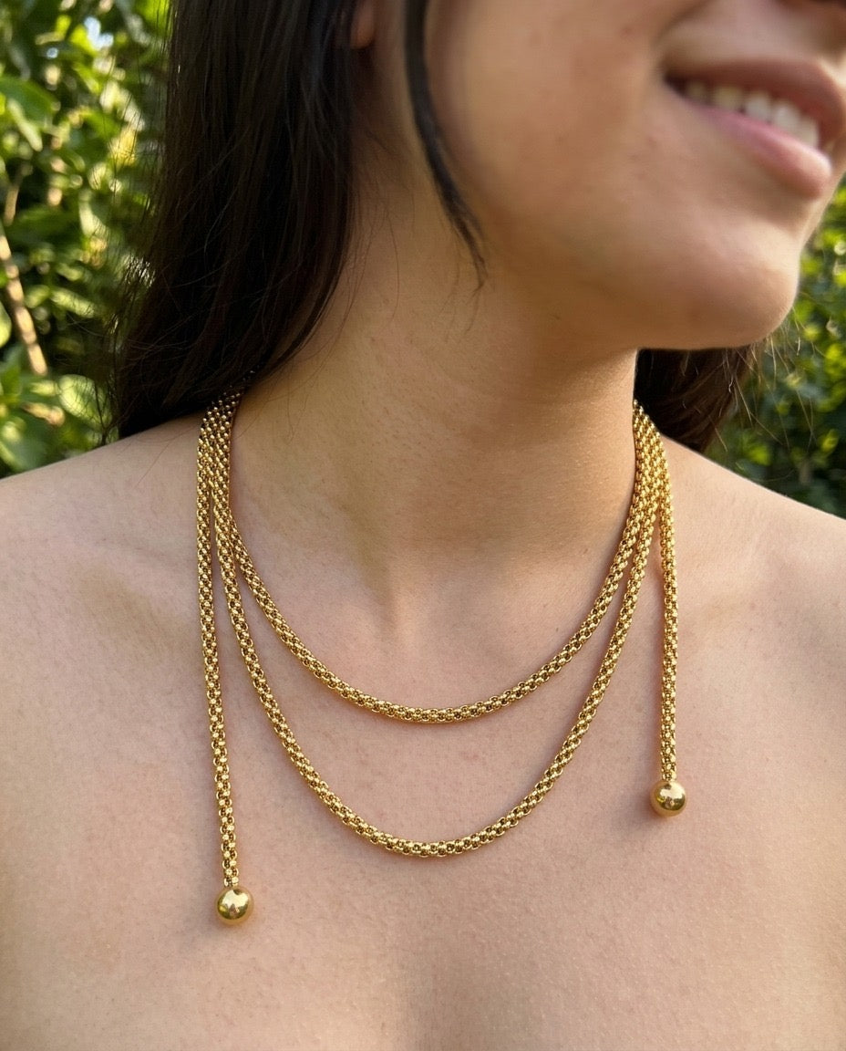 CADENA CELINE DORADO
