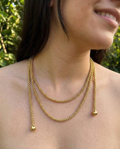 CADENA CELINE DORADO