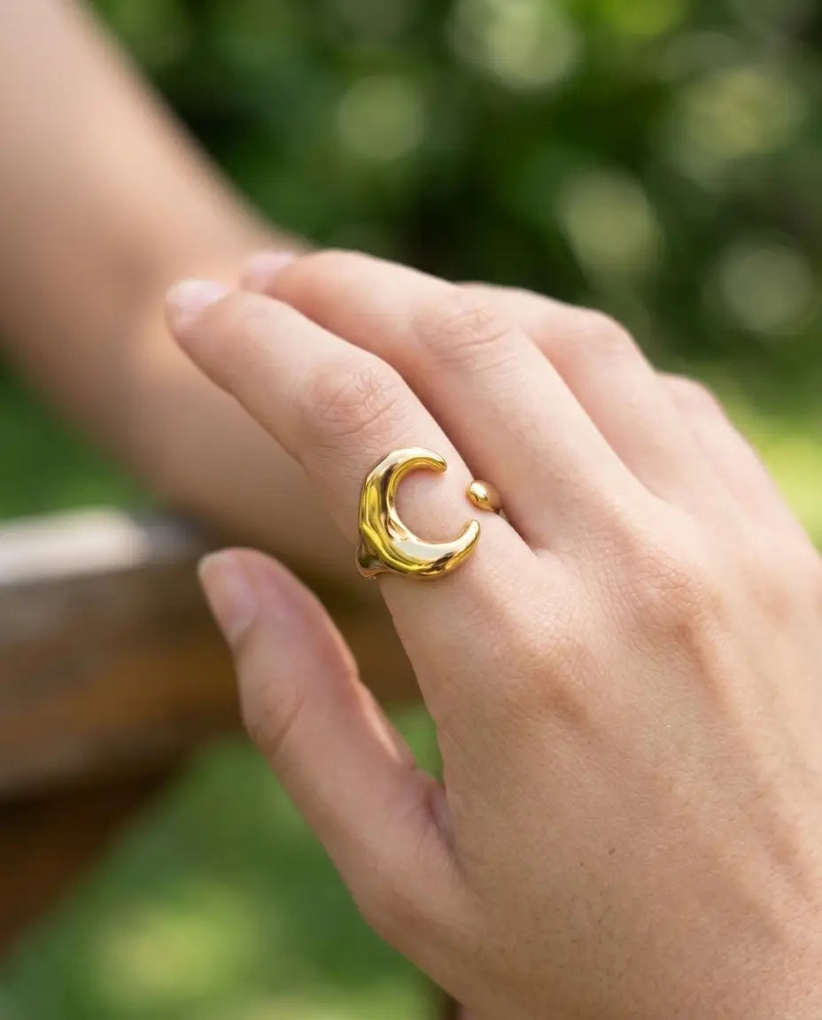 ANILLO SOL Y LUNA