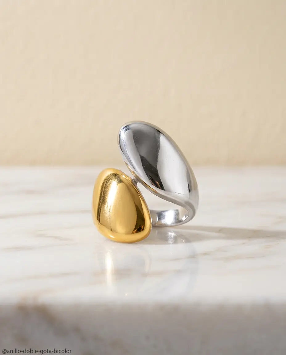 ANILLO BERLIN BICOLOR