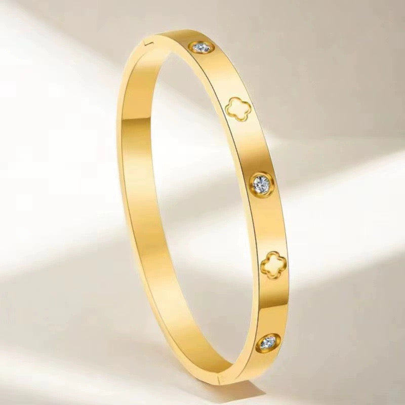 BRAZALETE TREBOL 4 HOJAS
