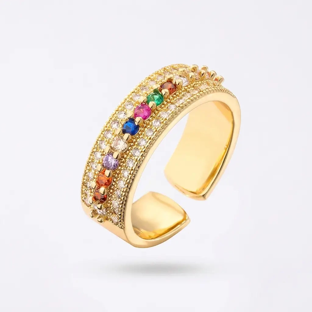 ANILLO REINA COLORES