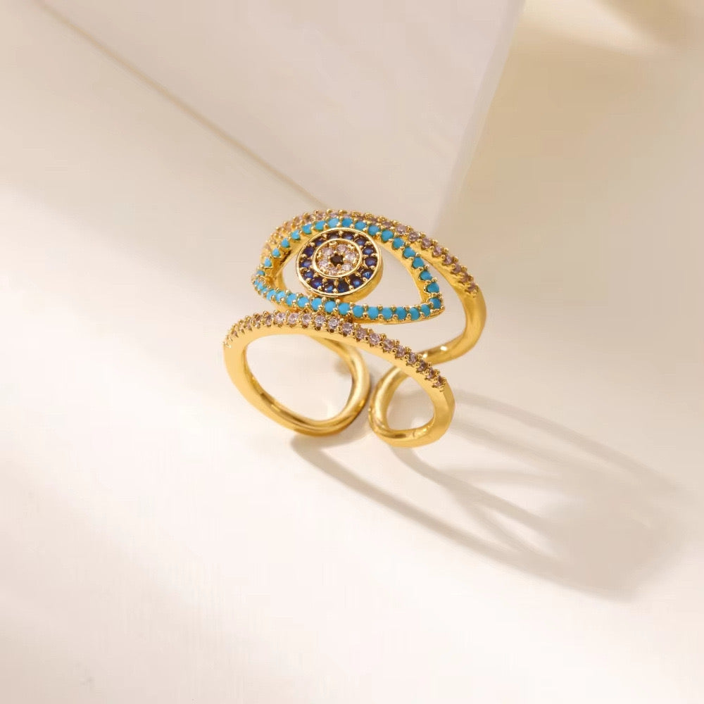 ANILLO OJO PIEDRA