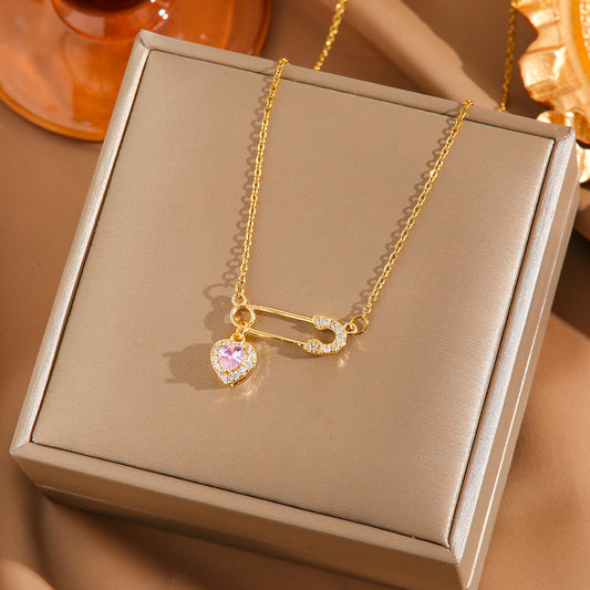 COLLAR CON CORAZONES